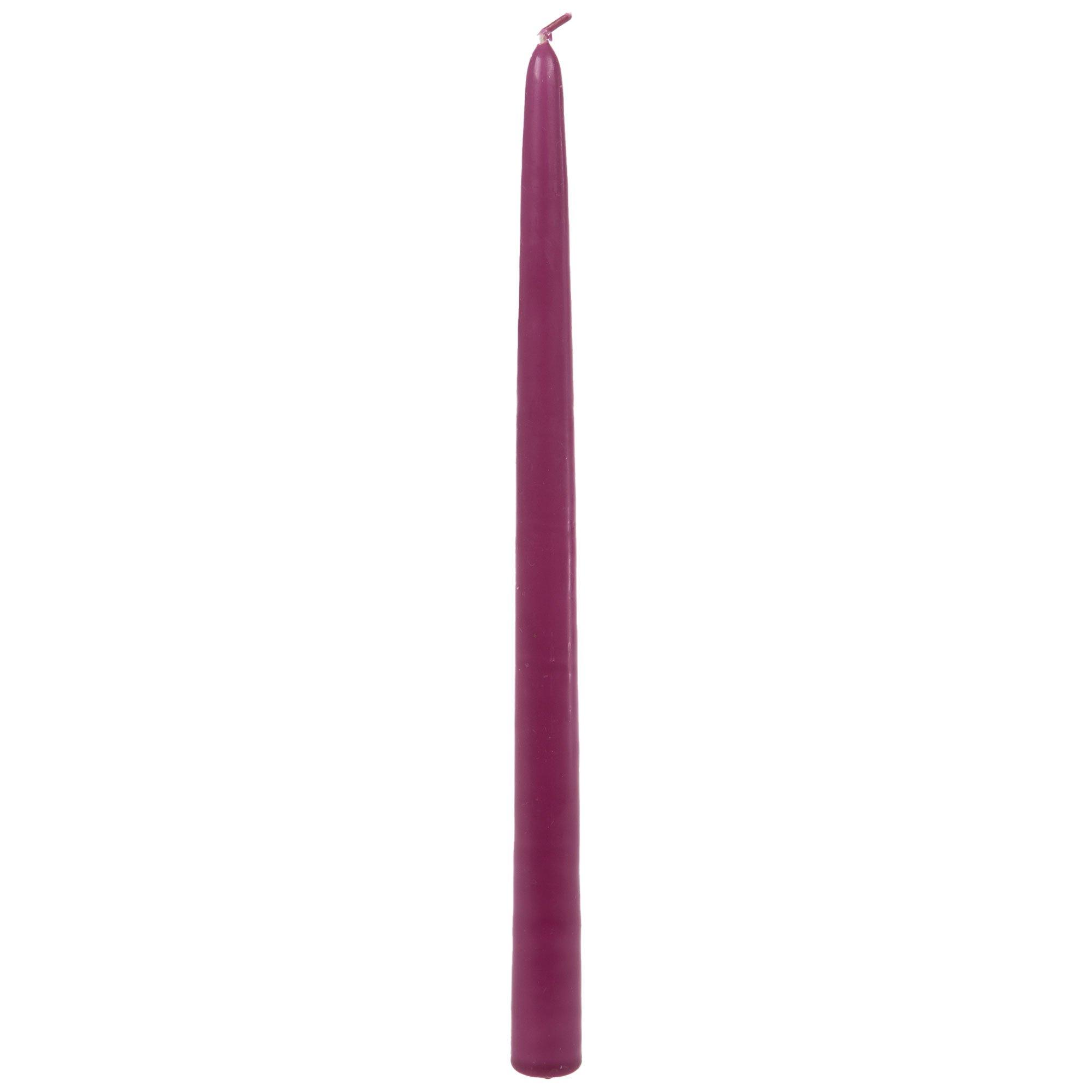 Plum Taper Candle, Hobby Lobby