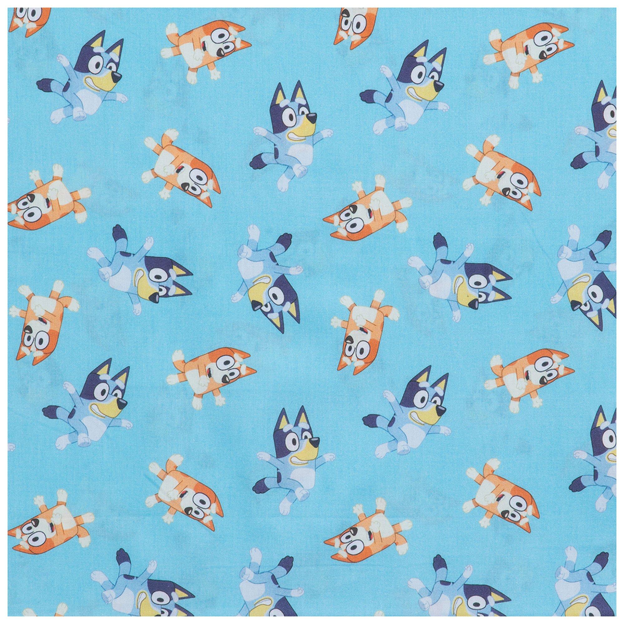 Bluey & Bingo Cotton Calico Fabric Hobby Lobby 2309920