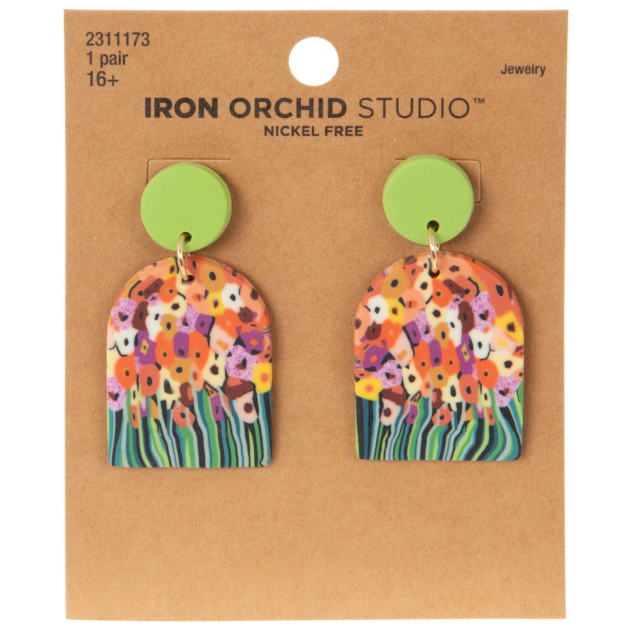 Iron orchid deals studio earrings