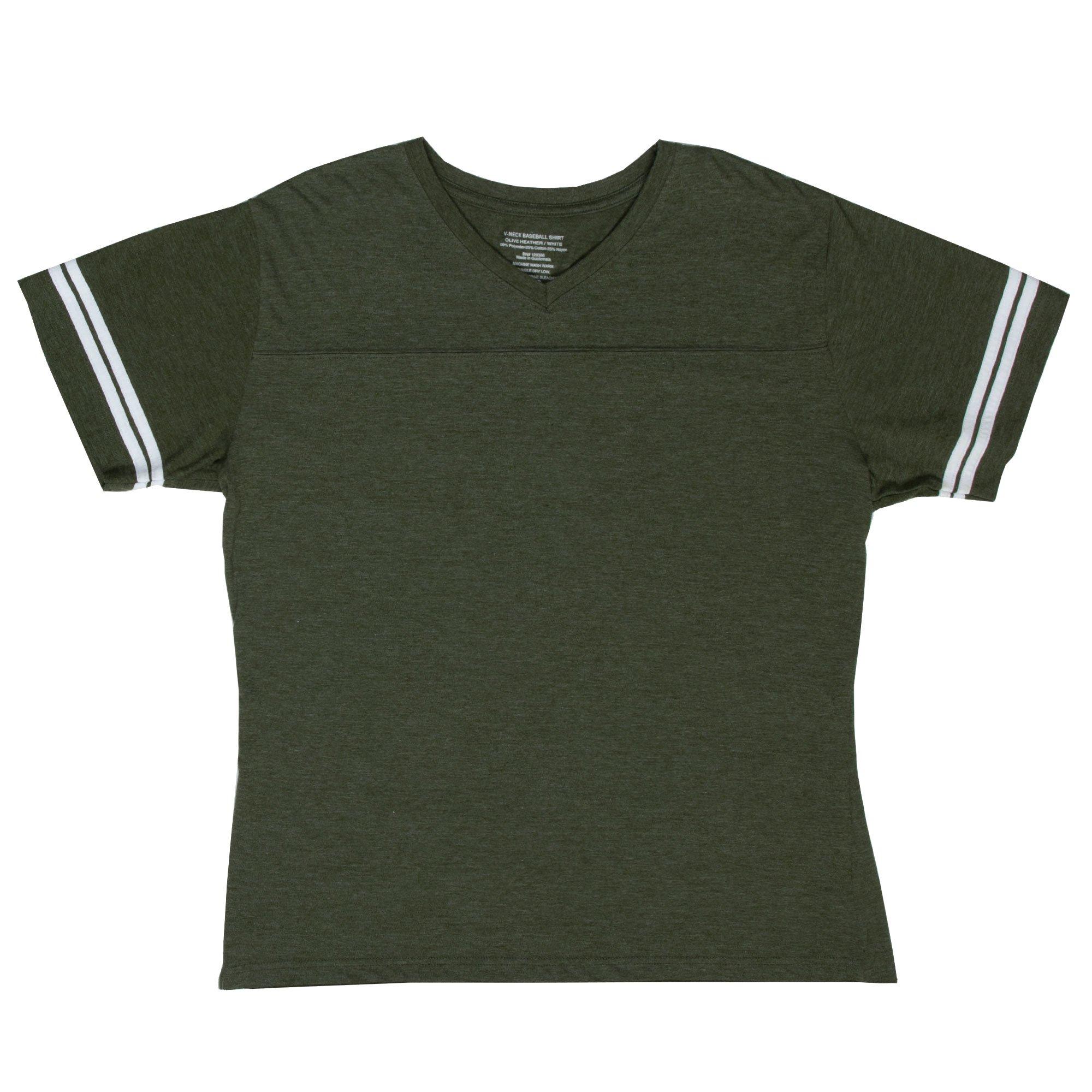 Baseball V-Neck Adult T-Shirt | Hobby Lobby | 2311363