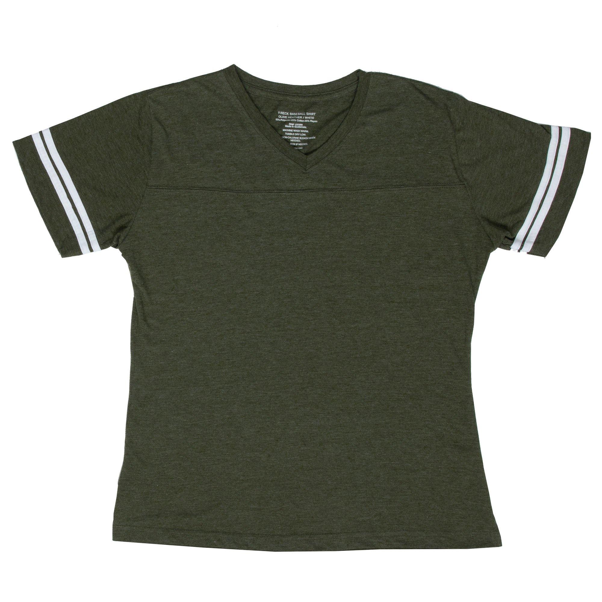 Baseball V-Neck Adult T-Shirt | Hobby Lobby | 2311397