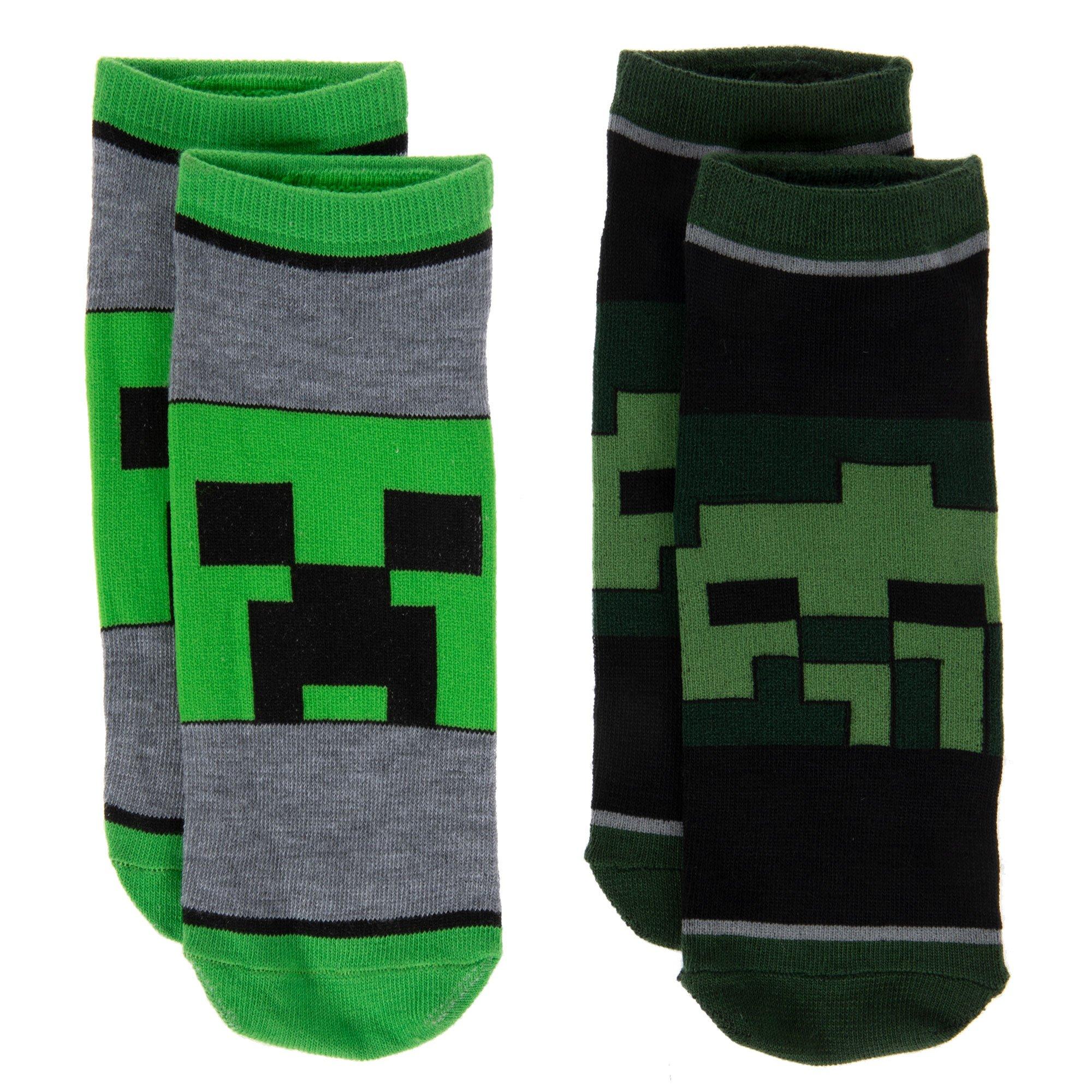 Minecraft Creeper Ankle Socks 2 Pack Hobby Lobby 2311629
