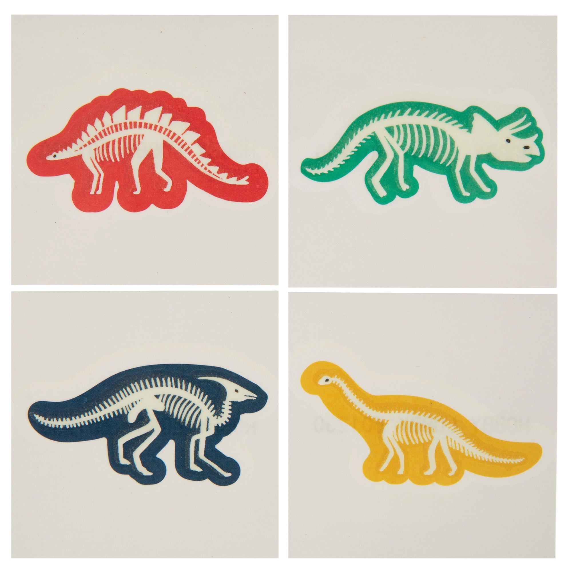 Dinosaur GlowInTheDark Temporary Tattoos Hobby Lobby 2312700