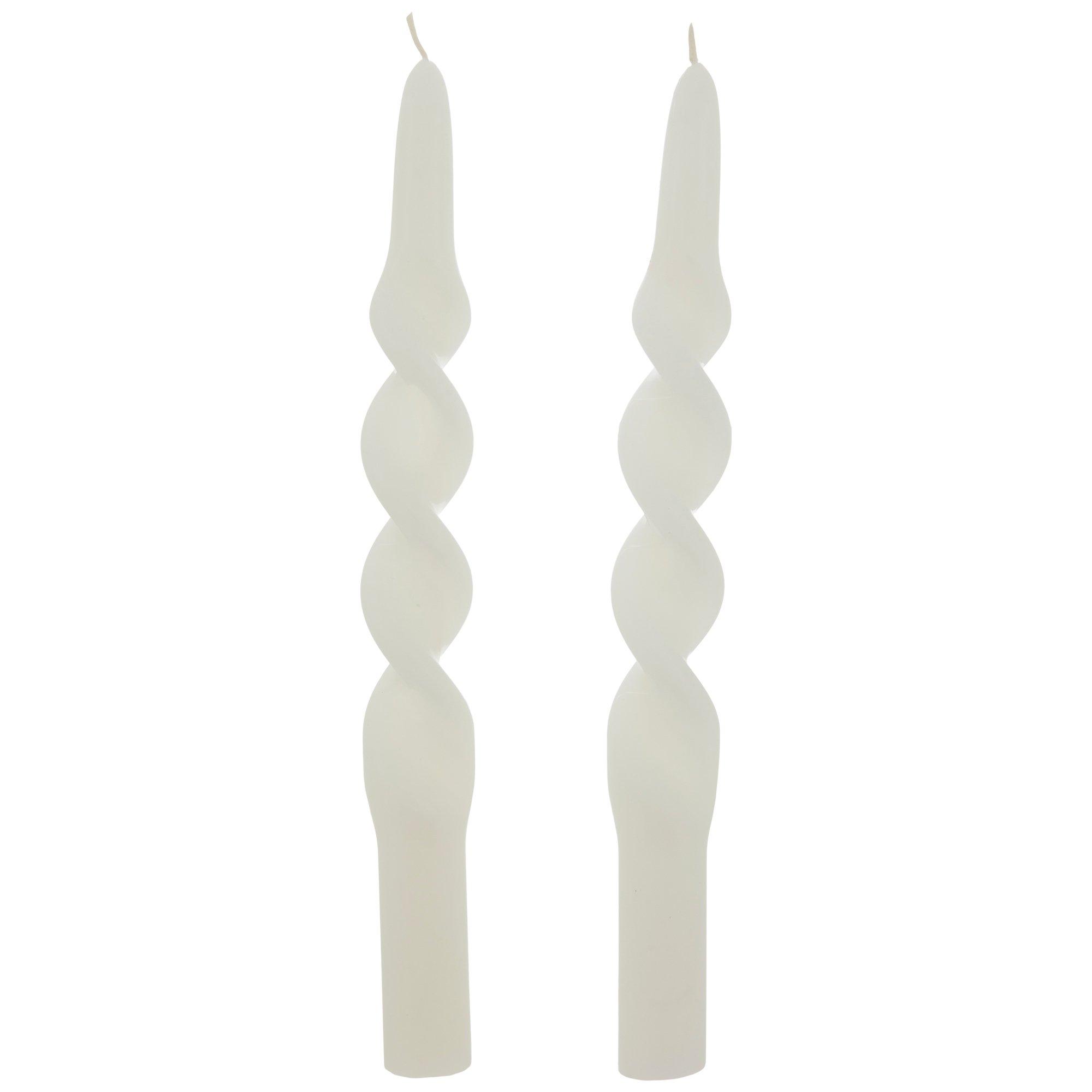 White Twisted Taper Candles Hobby Lobby 2312833