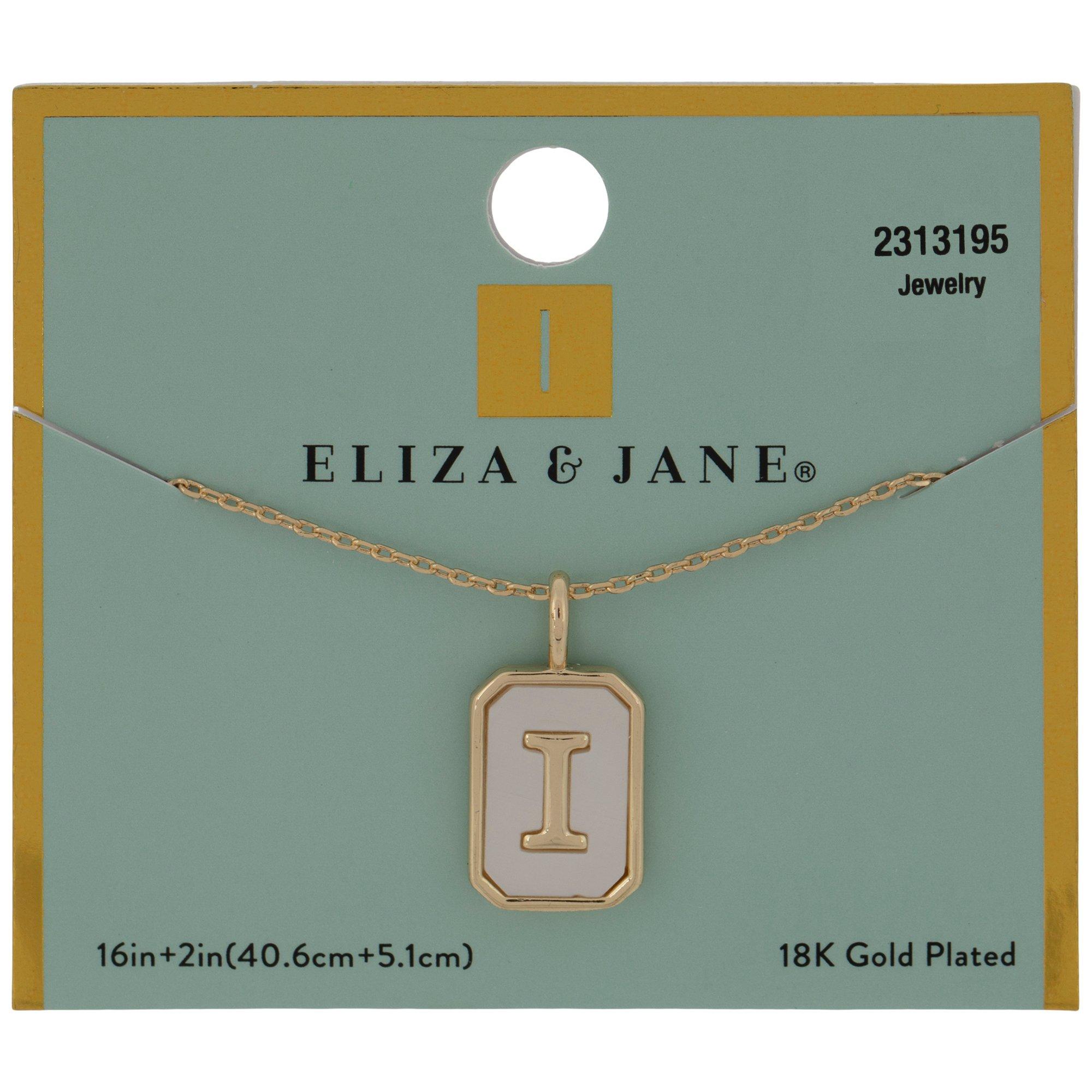 18K Gold Plated Monogram Chain Necklace Hobby Lobby 2313195