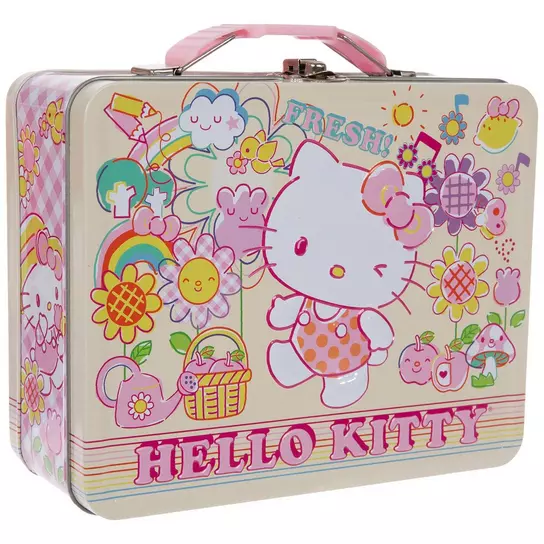 Hello Kitty Fresh Spring Day Tin Lunchbox