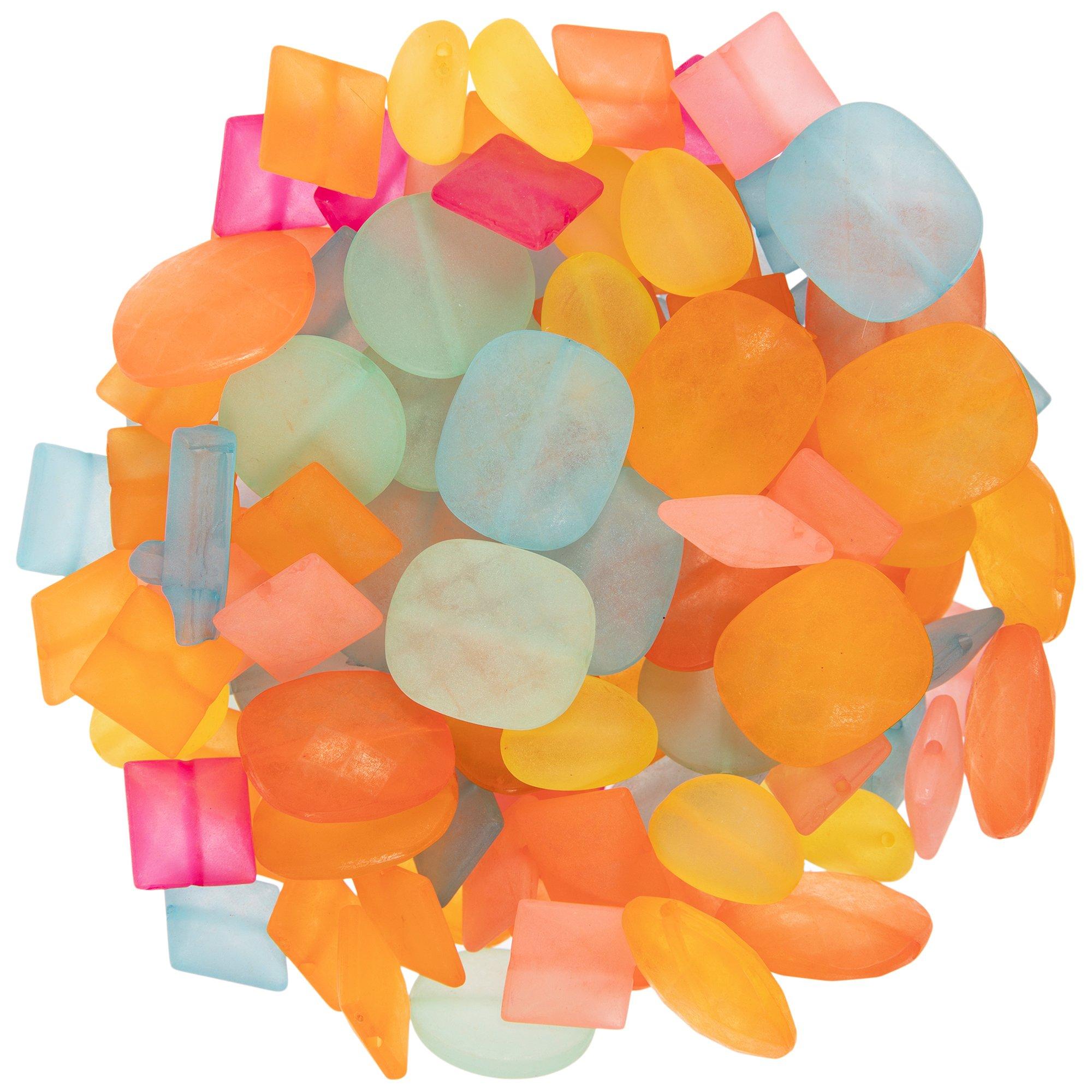 Colorful Frosted Bead Mix Hobby Lobby 2313997