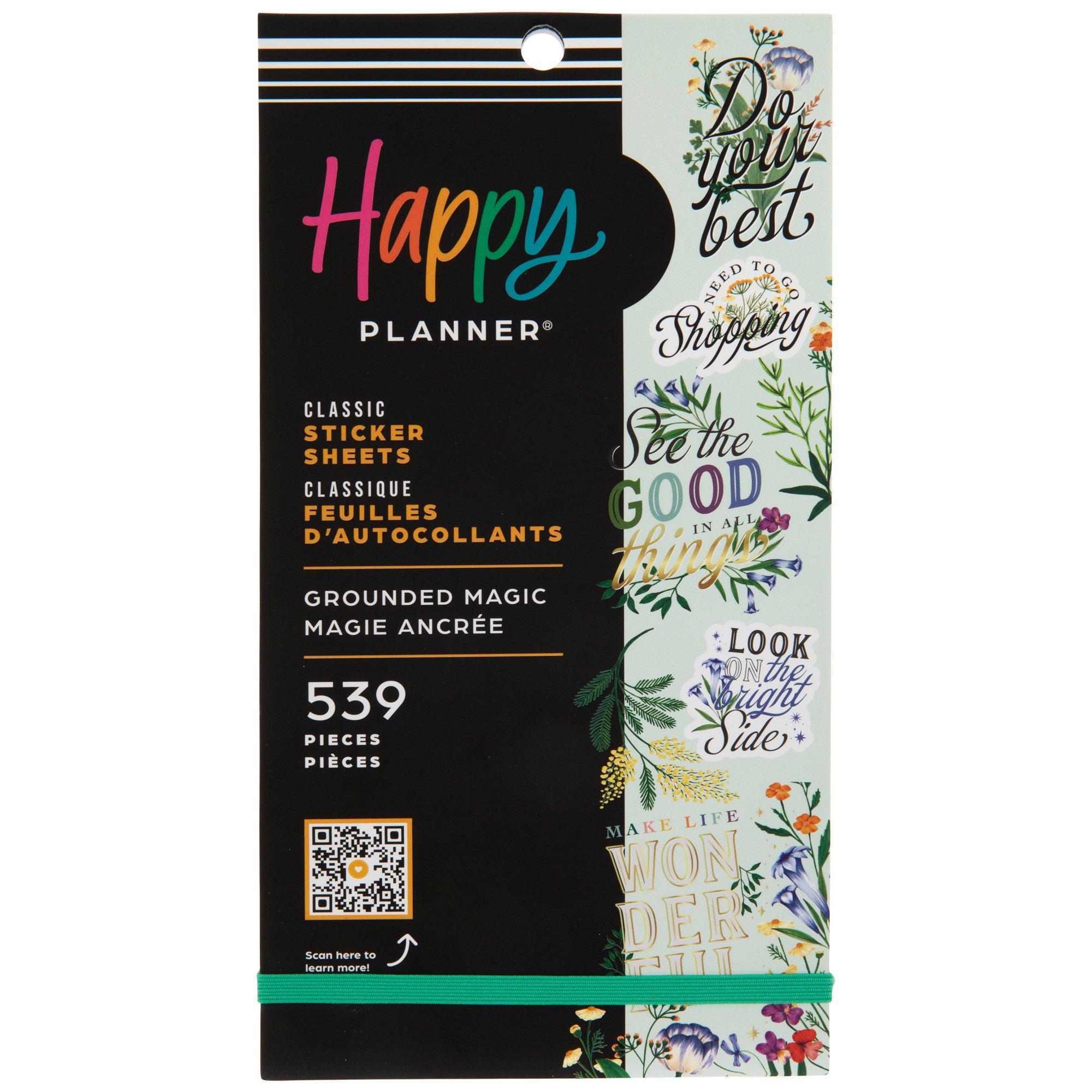 RongRong the Happy Planner Accessory Book 684 Stickers Hobby Lobby Edition