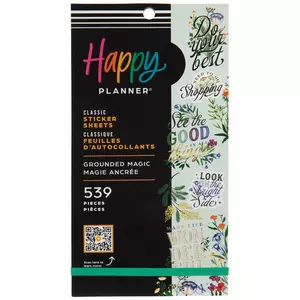 Happy Planner Grounded Magic Stickers
