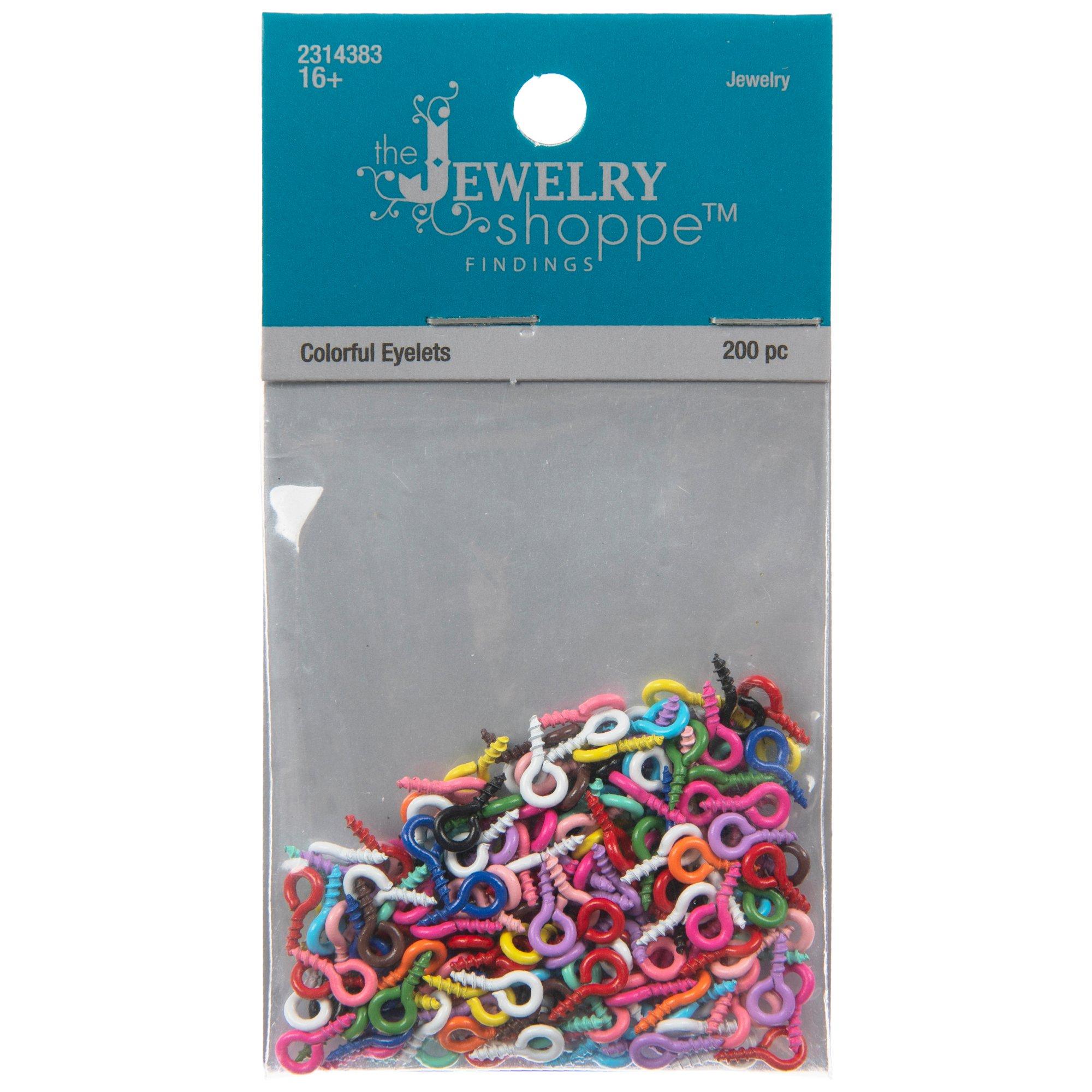 MultiColor Eyelet Screws 8mm x 4mm Hobby Lobby 2314383