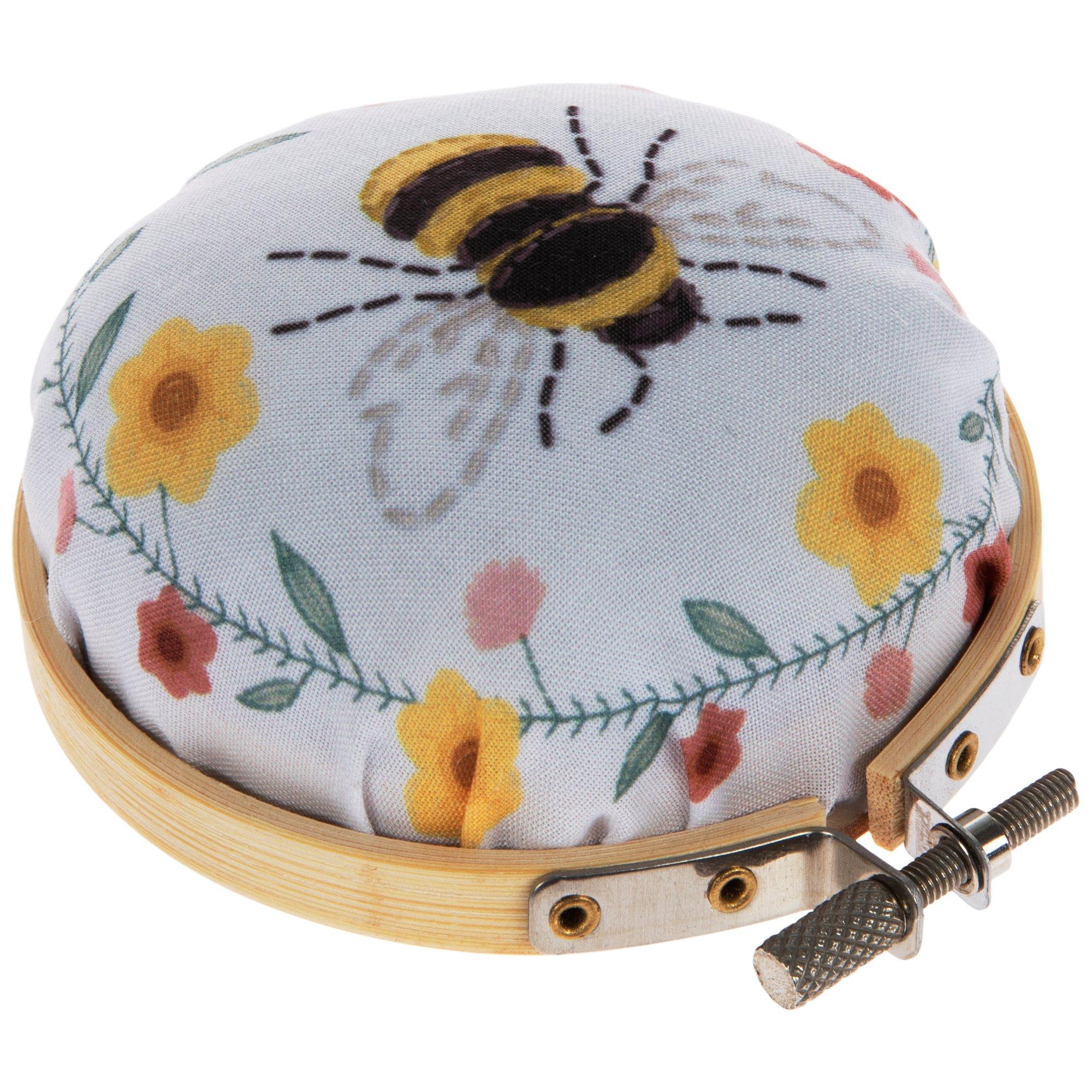 Bee Embroidery Hoop Pin Cushion Hobby Lobby 2314888