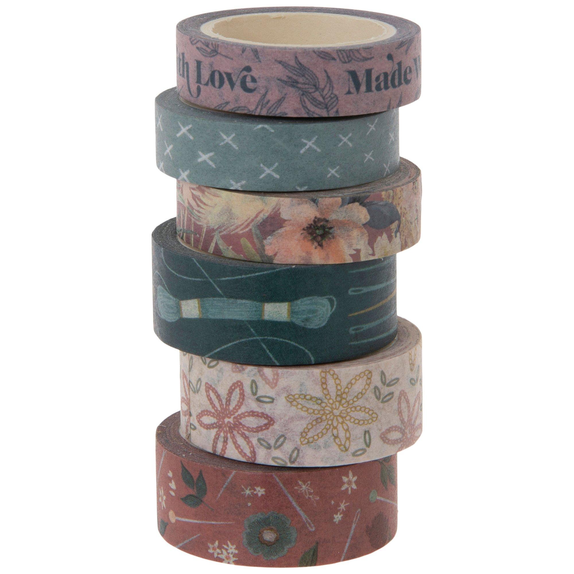 Pressed Floral Washi Tape, Hobby Lobby