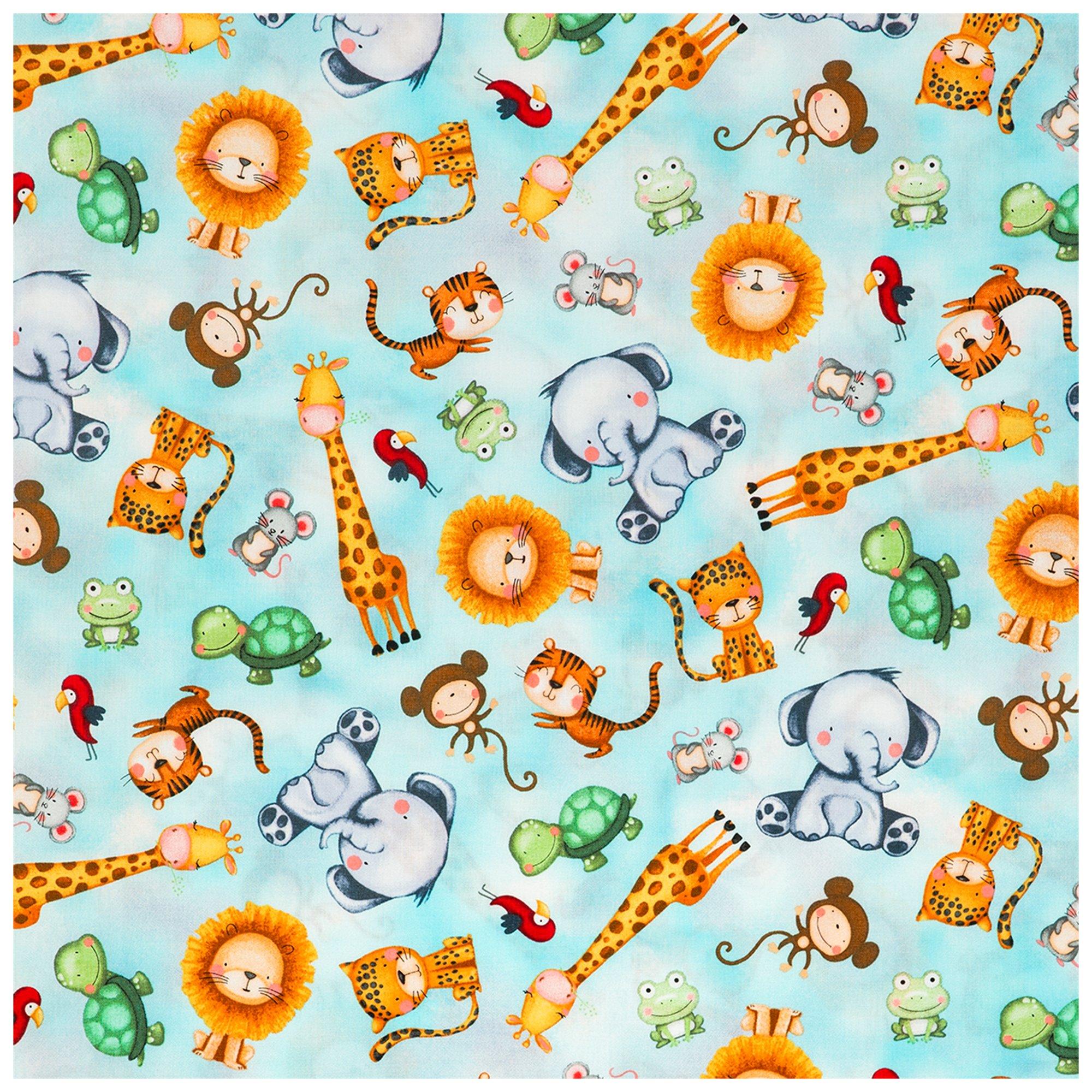 Safari Nursery Cotton Calico Fabric Hobby Lobby 2315174