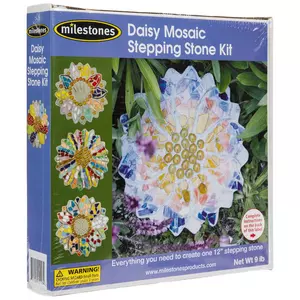 Daisy Mosaic Stepping Stone Kit
