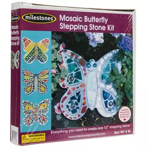 Diamond Tech Create N Learn Mosaic Stepping Stone Kit, Bug-A-Boo 
