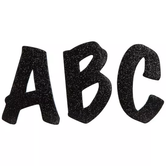 Large Black Foam Alphabet Stickers by Recollections™, Michaels
