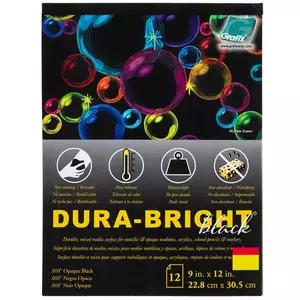 Dura-Bright Black Paper Pad