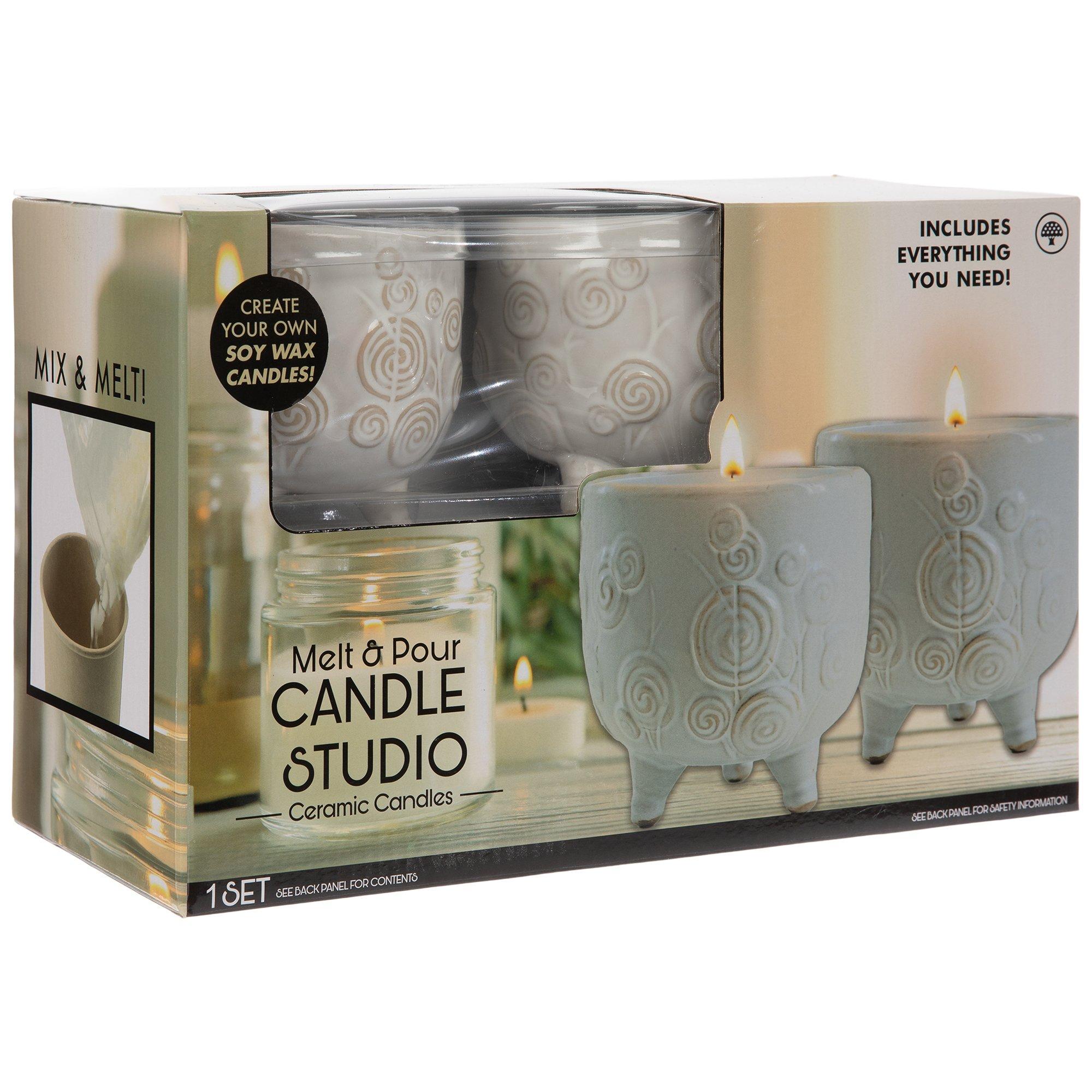 Scented Candles Craft Set, 1set Diy Candle Making Kit, Small