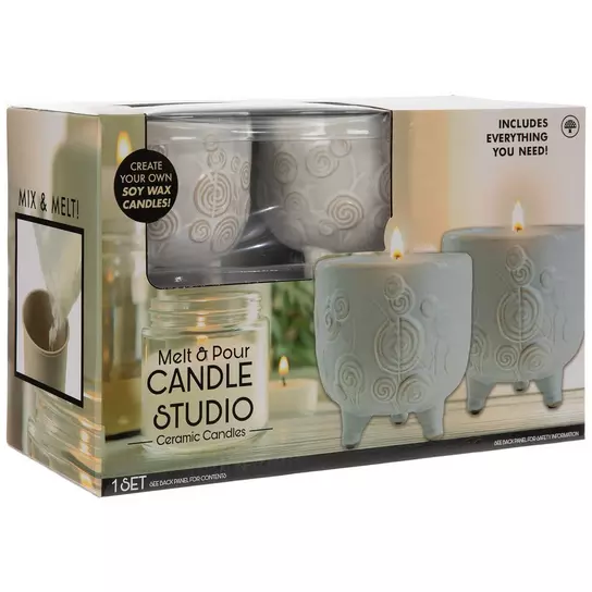 Make Your Own Candle Kit, Soy Wax Candle