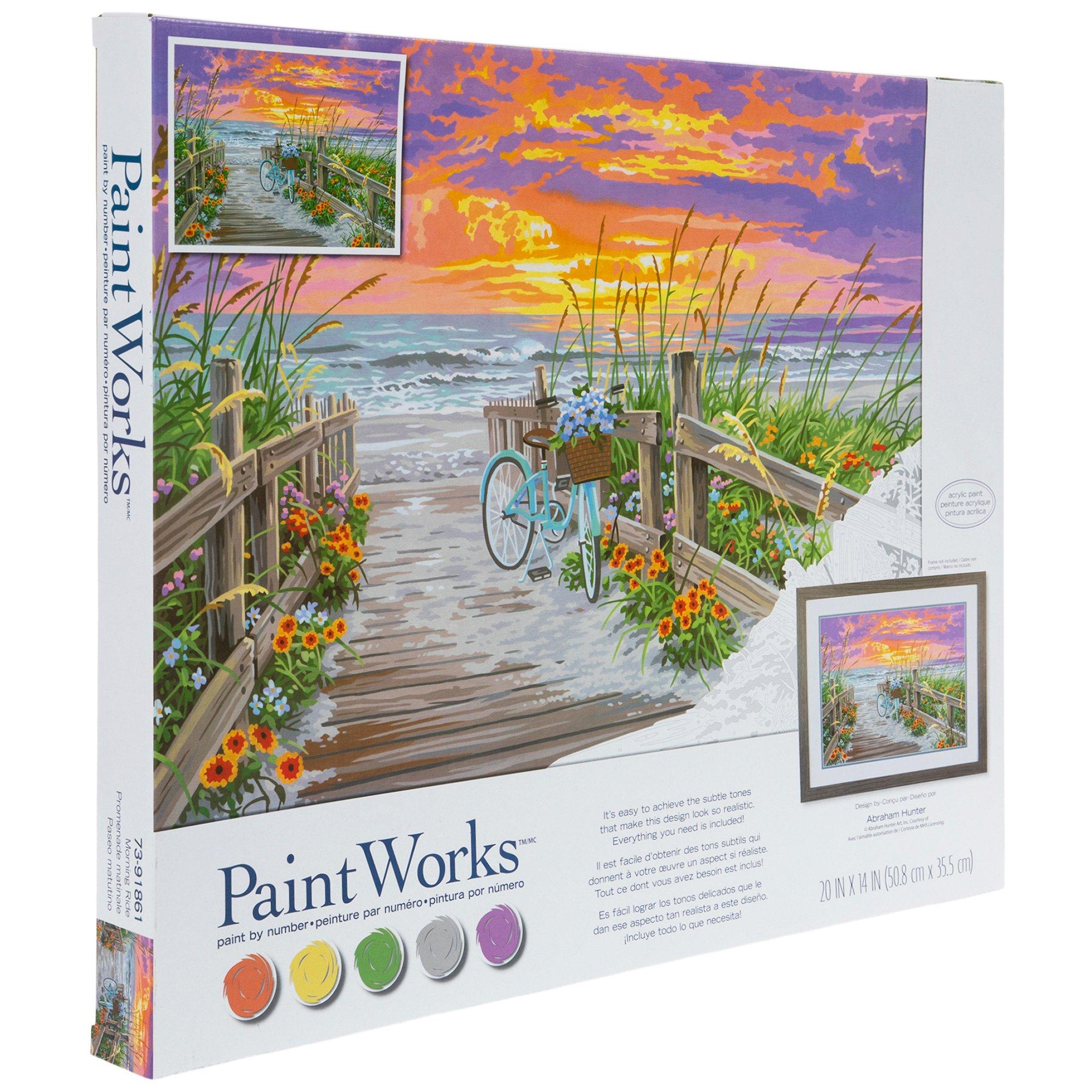 Summer Bicycle Paint By Numbers Kit Hobby Lobby 2315992