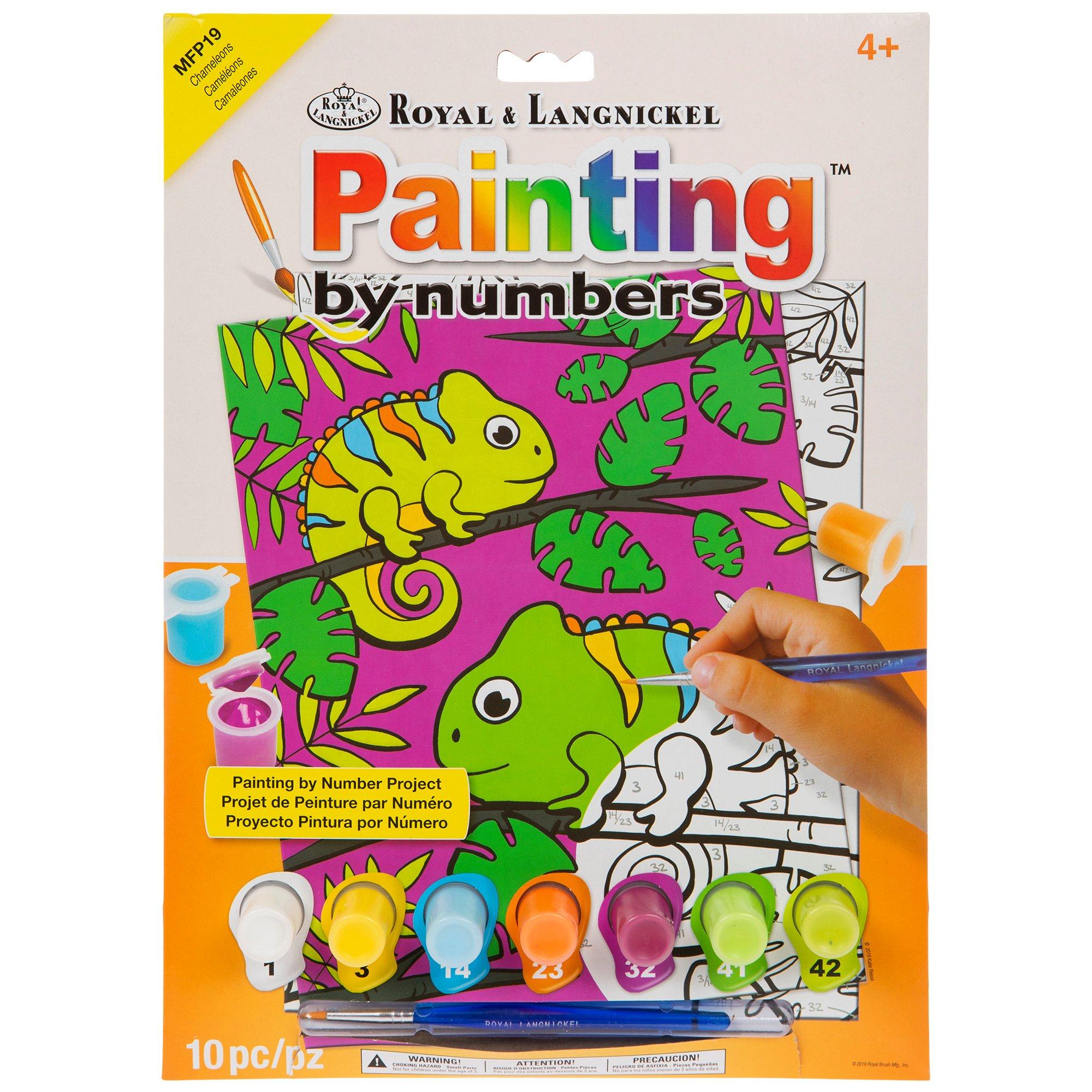 Chameleons Painting By Numbers Set Hobby Lobby 2316024