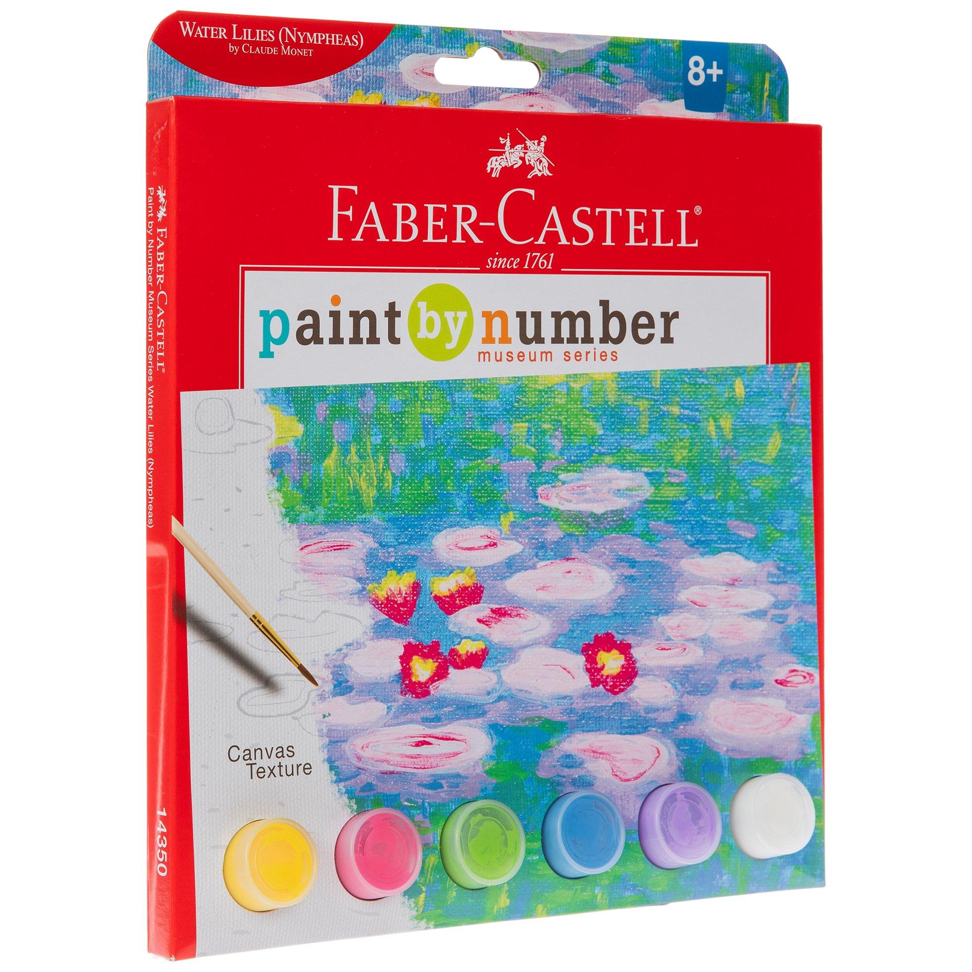 Faber-Castell Museum Series Paint by Numbers - Claude Monet Water