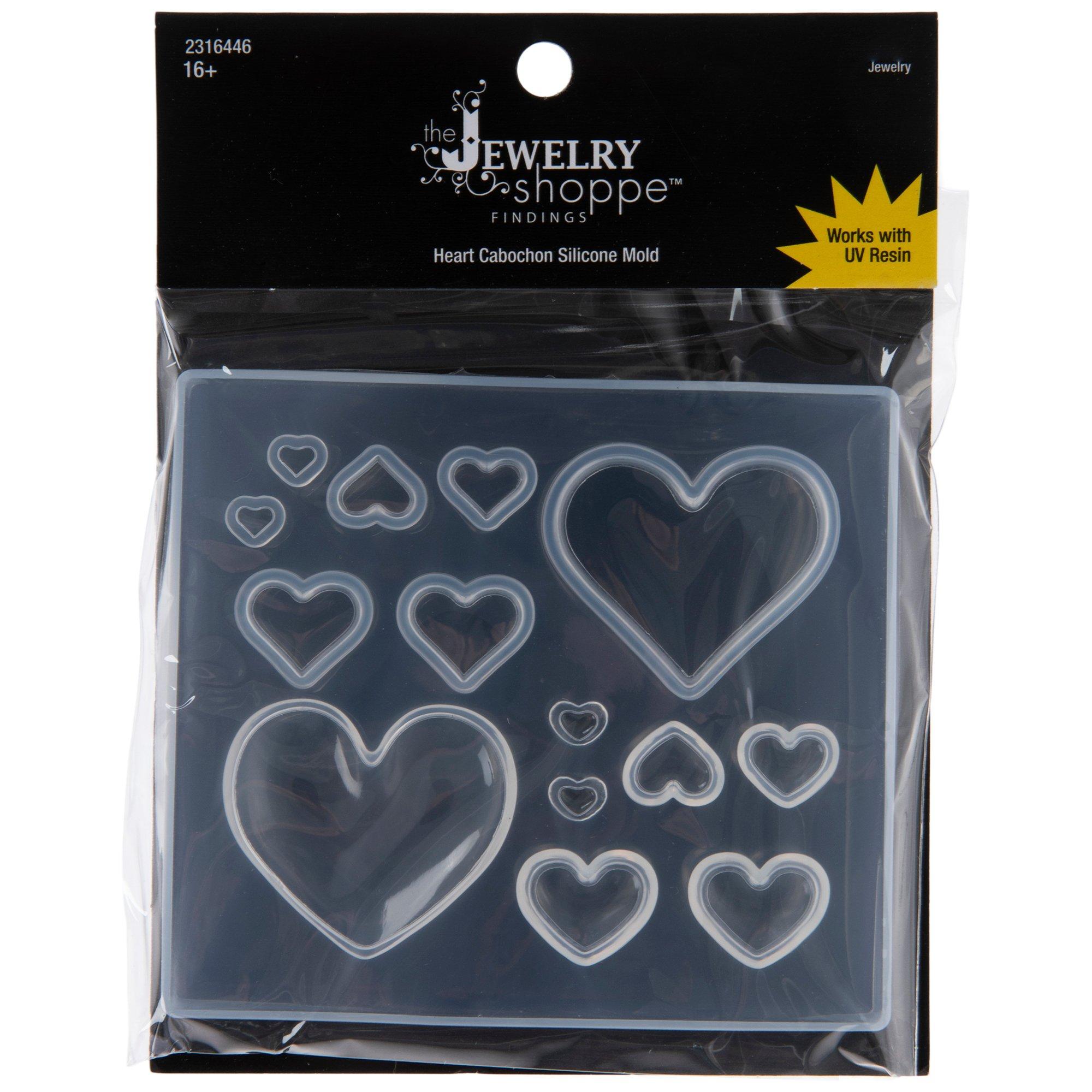 Heart, Square & Hexagon Box Resin Molds, Hobby Lobby