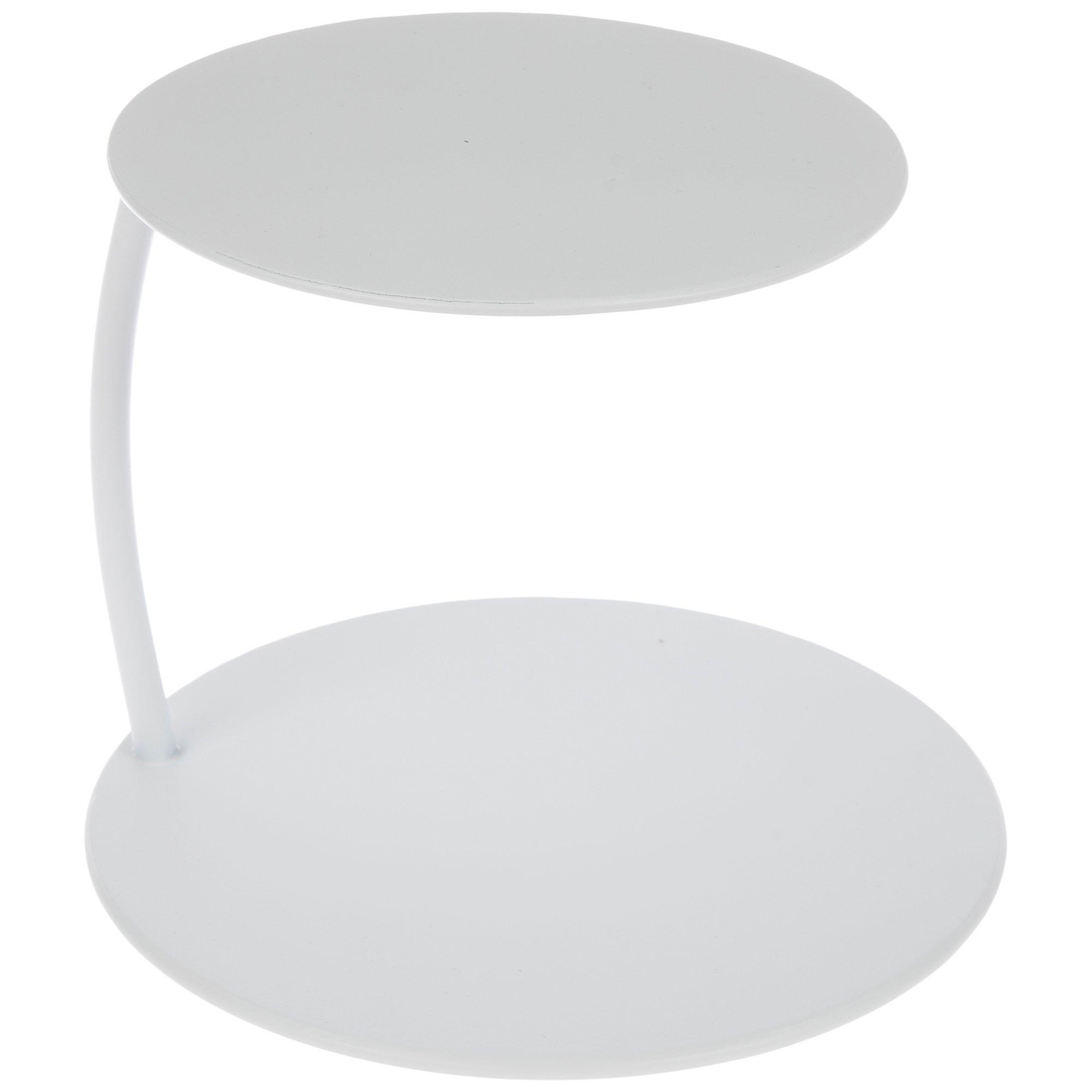 White Metal Double Cake Stand Hobby Lobby 2317022