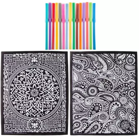 Velvet Coloring Posters Adults