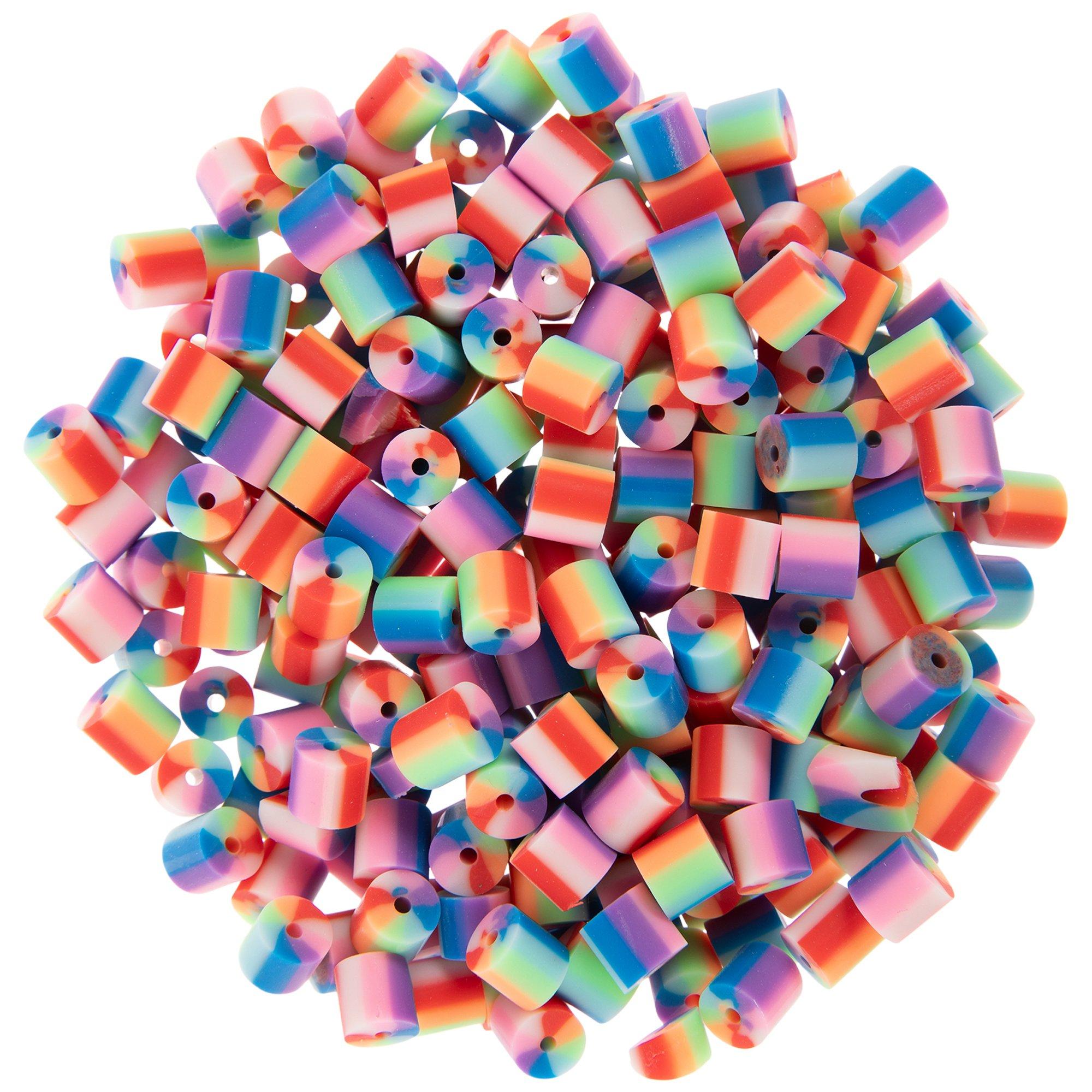Rainbow Tube Beads Hobby Lobby 2317659