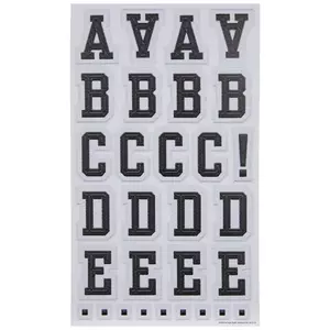 Black Foam Alphabet Stickers by Recollections™