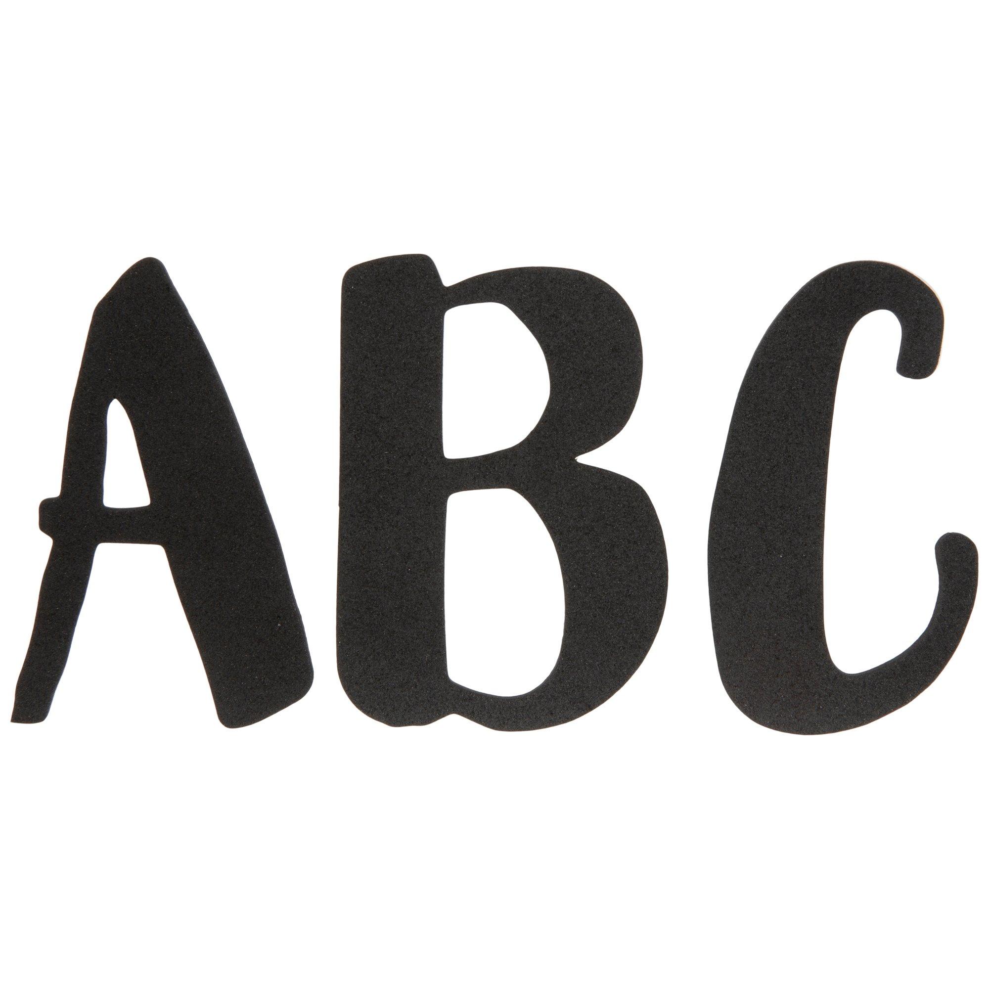 Black Foam Alphabet Stickers by Recollections™