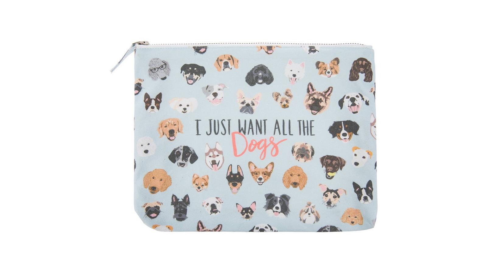 在庫有! Bloomingdale's★Dog/Elevator Cosmetics Case★ポーチ org.jpg