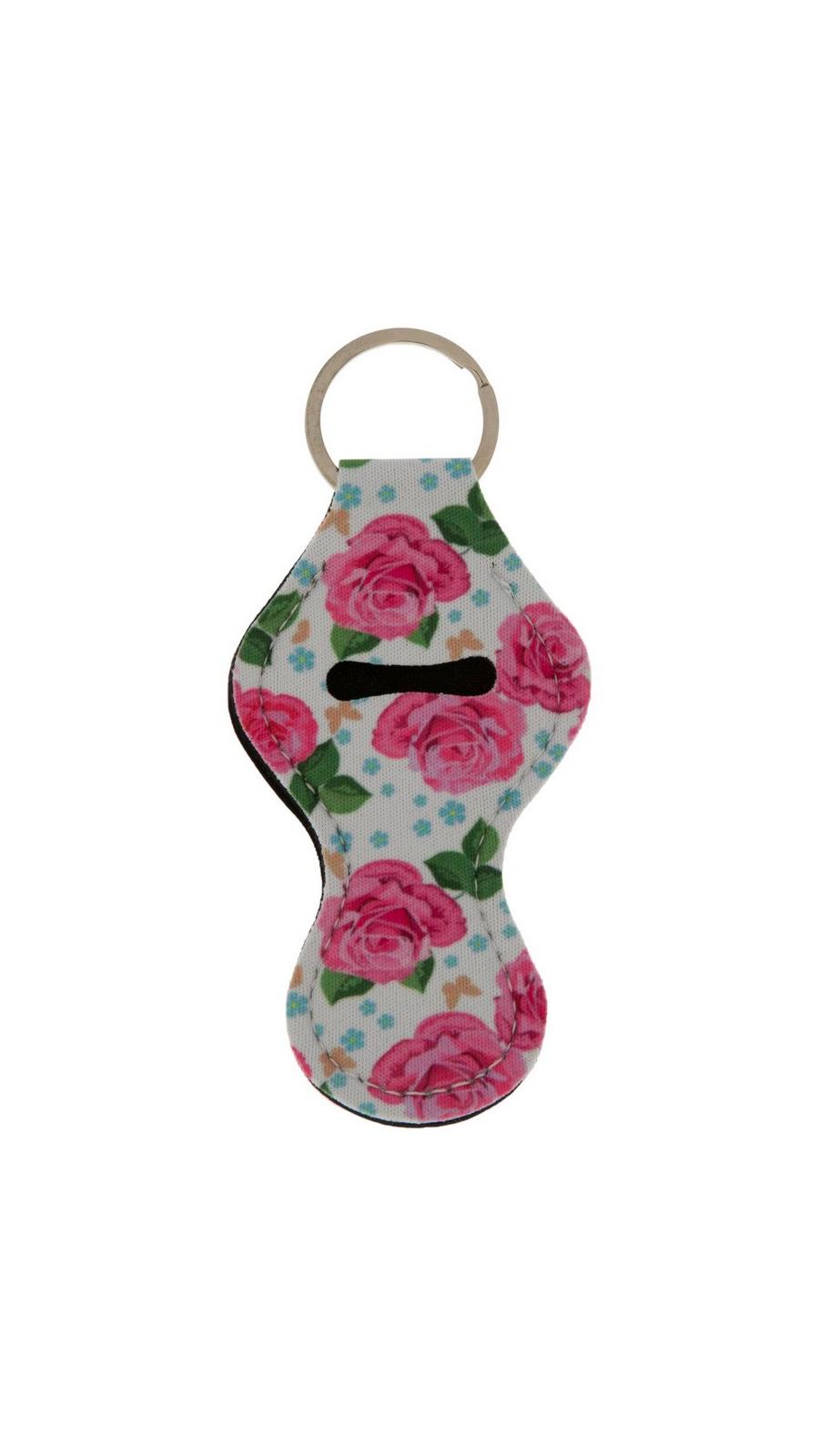 Floral Lip Balm Holder Keychain | Hobby Lobby | 2320349