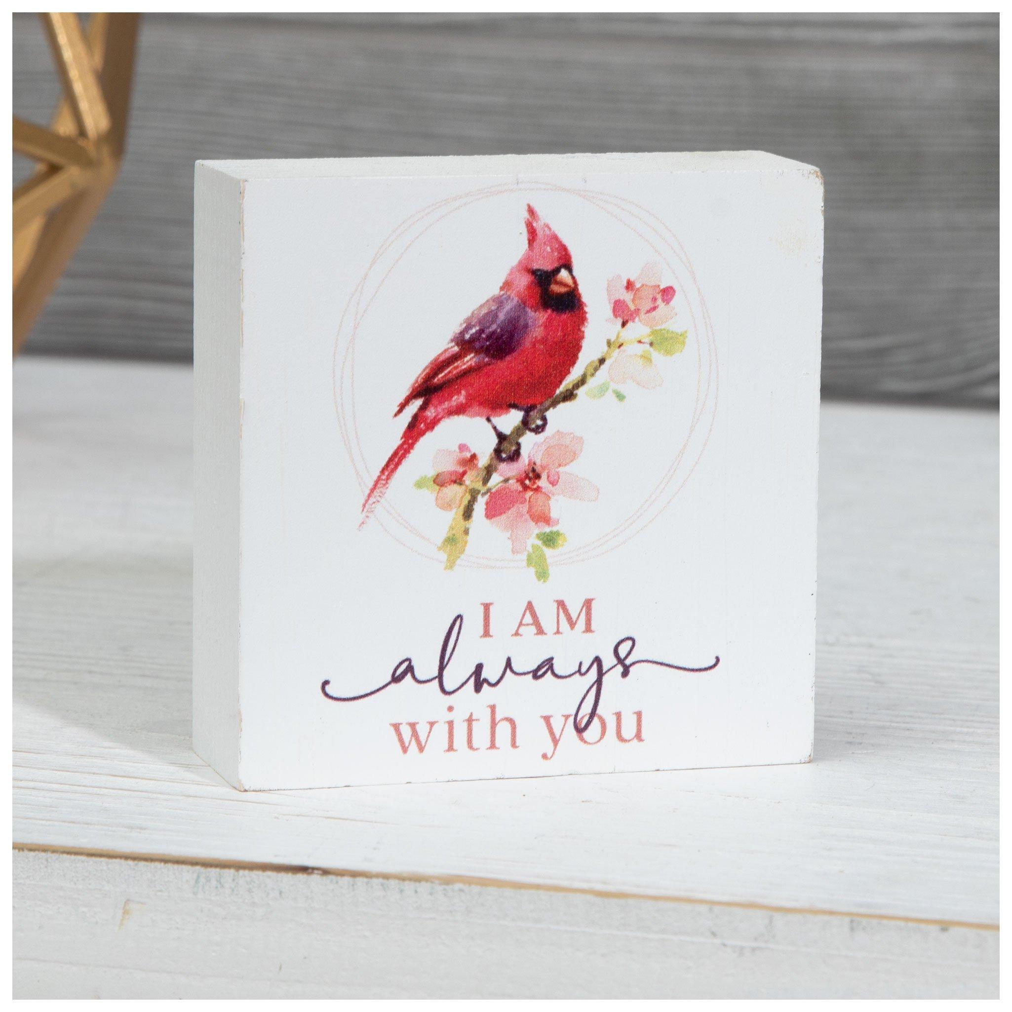 Always With You Cardinal Wood Decor Hobby Lobby 2320976