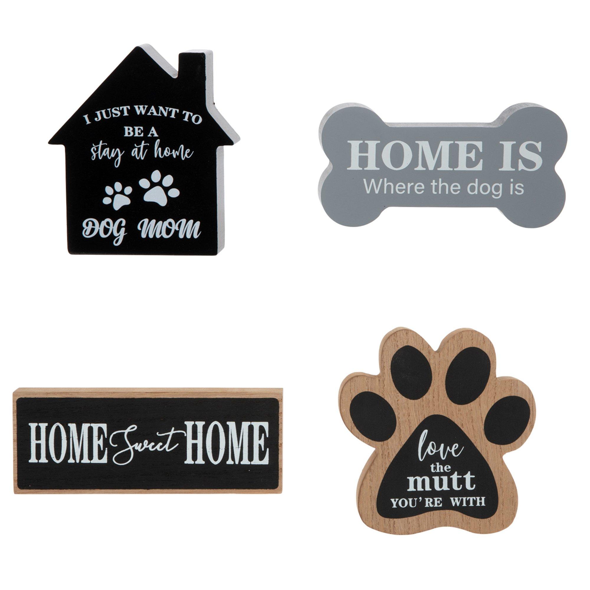 Dog Wood Decor Set Hobby Lobby 2321065