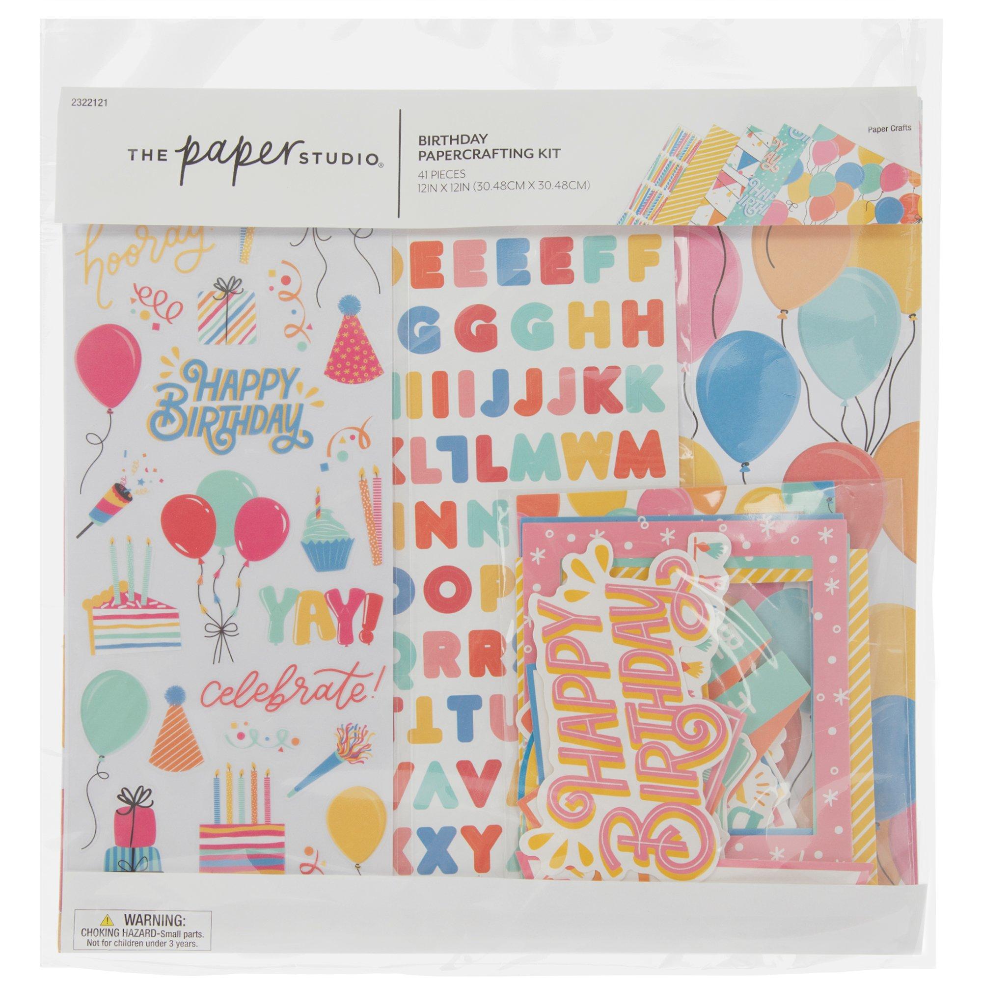 Birthday Papercrafting Kit | Hobby Lobby | 2322121