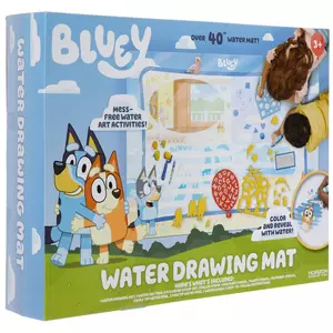 Bluey Bath Creations, 9-Piece Activity Set, Fun Bath Toys, Includes  Washable Bath Paints, Bath Crayons, Bath Toy Storage, Bath Paint for  Toddlers 1-3