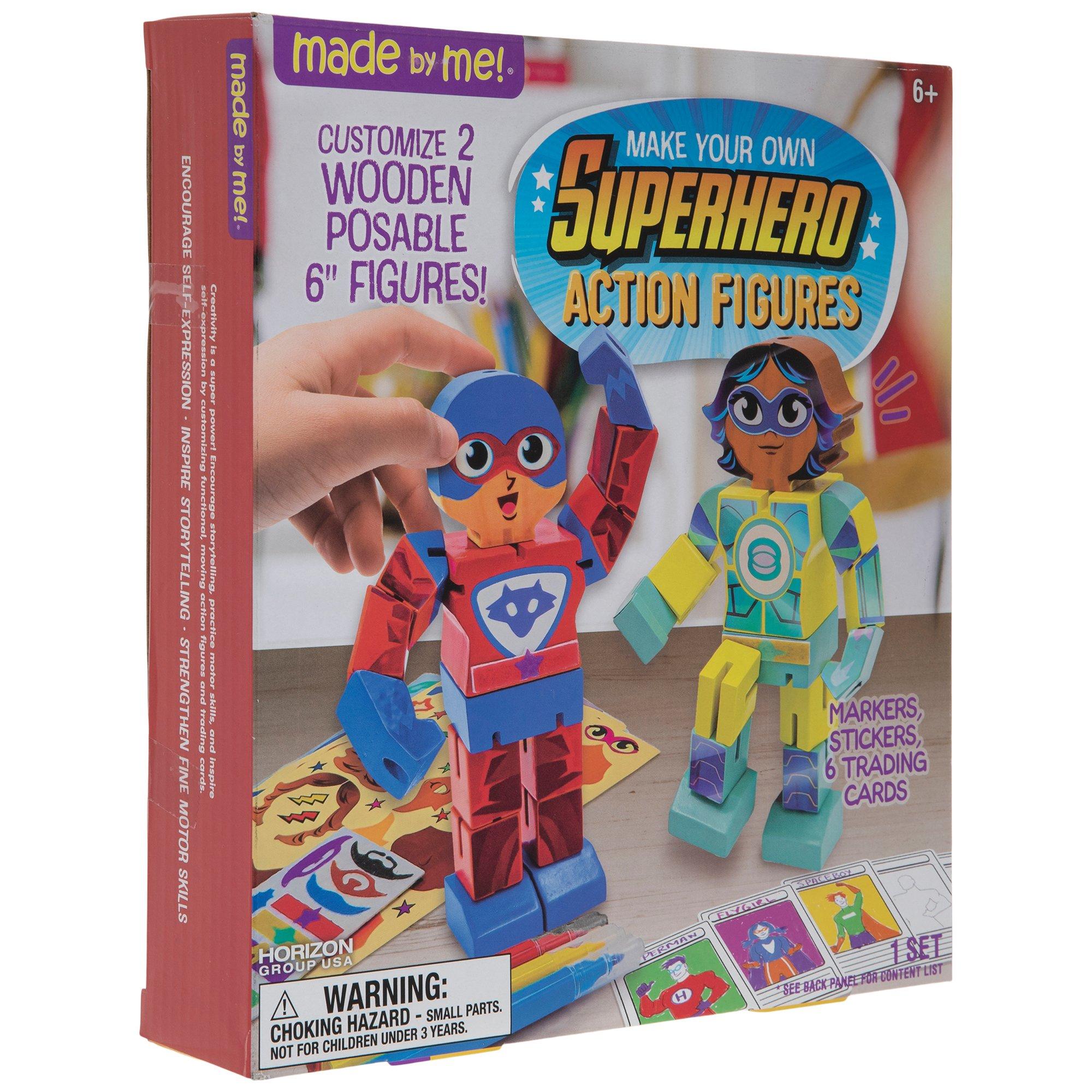 Make Your Own Superhero Action Figures Kit Hobby Lobby 2322352