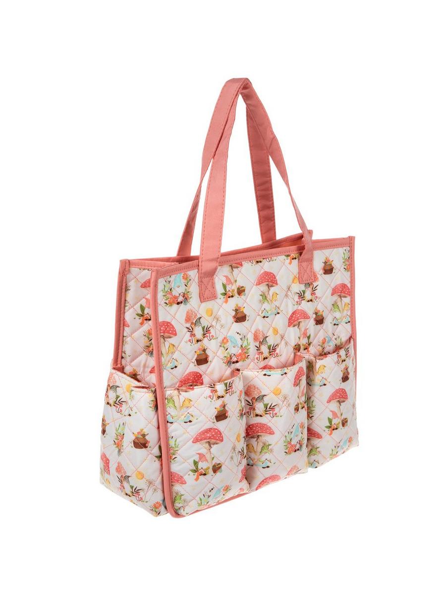 ★TOUT Y EST★ Garden Fur Mini Tote Bag ORNAGE K3443LBG94ORG Garden Tool Bag Garden Tote Bag Heavy Duty Storage Bag Large