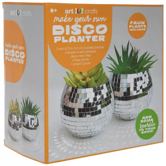 Disco ball planter DIY: how to upcycle old CDs – Disco Therapy