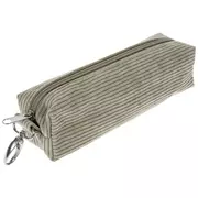 Corduroy Pouch With Clip