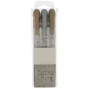 Metallic Distress Crayons - 3 Piece Set