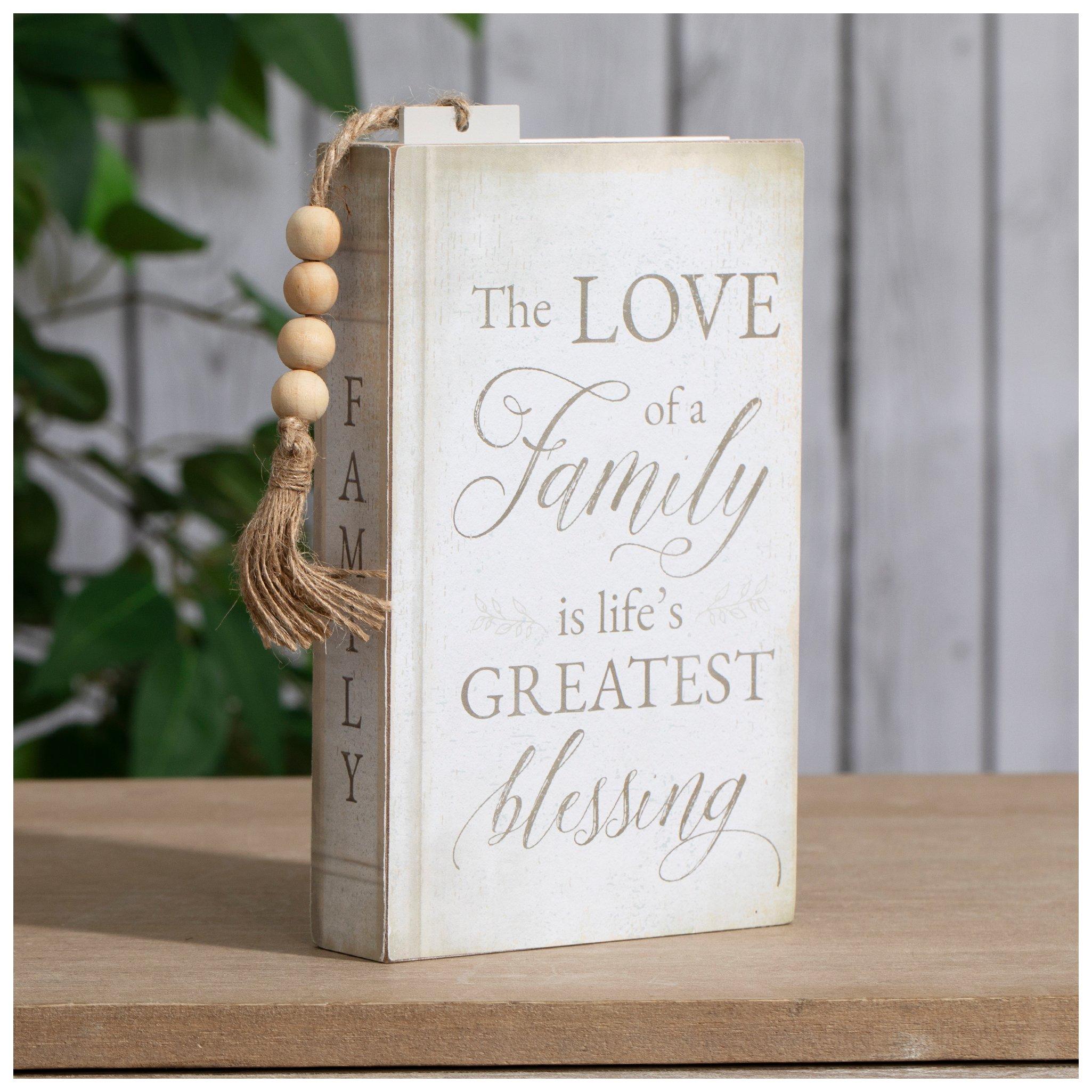 Family Book Wood Decor Hobby Lobby 2323814