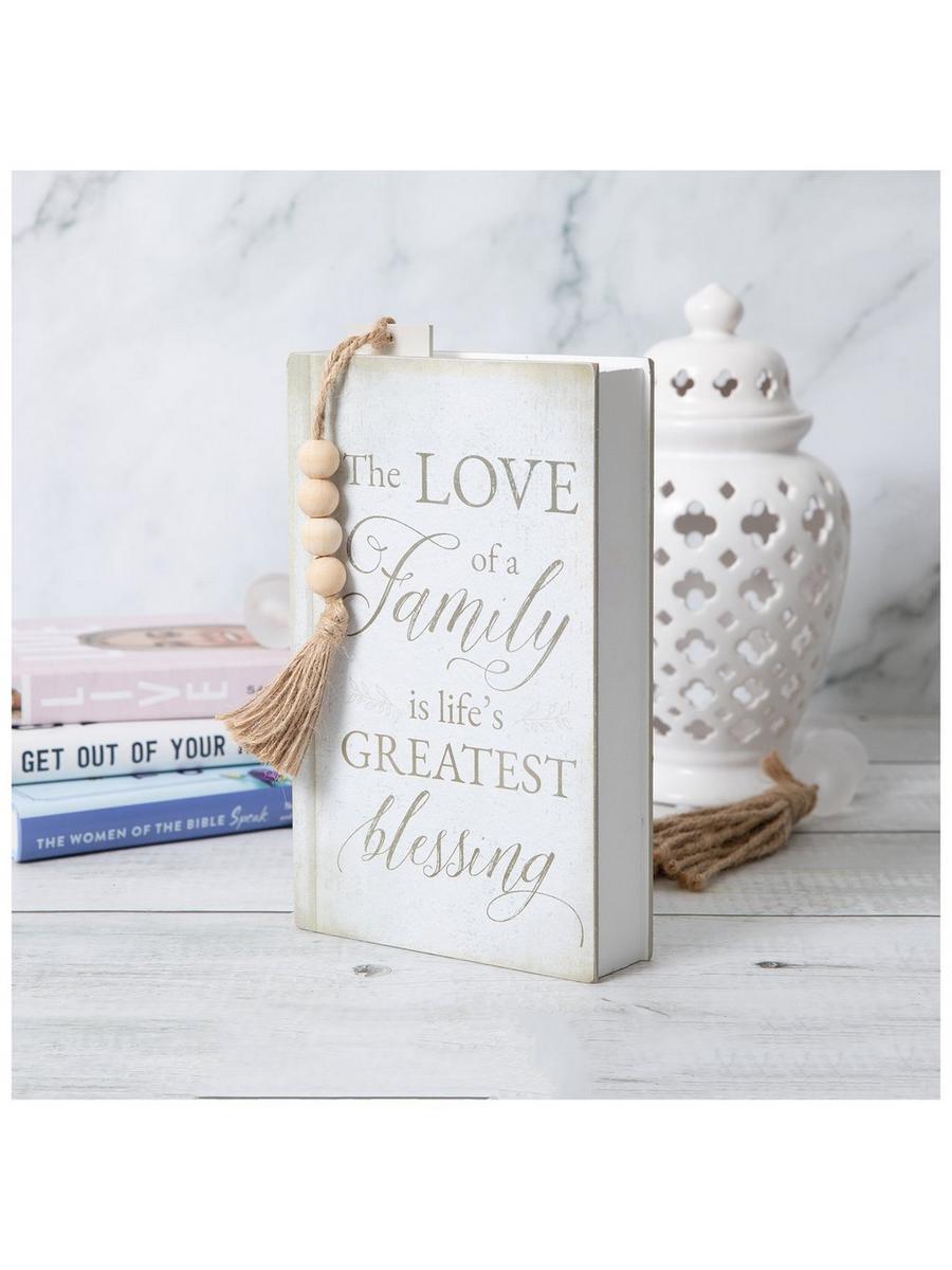 Family Book Wood Decor | Hobby Lobby | 2323814