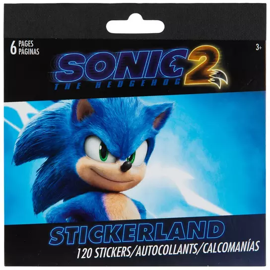 Sonic The Hedgehog Stickerland Stickers, Hobby Lobby