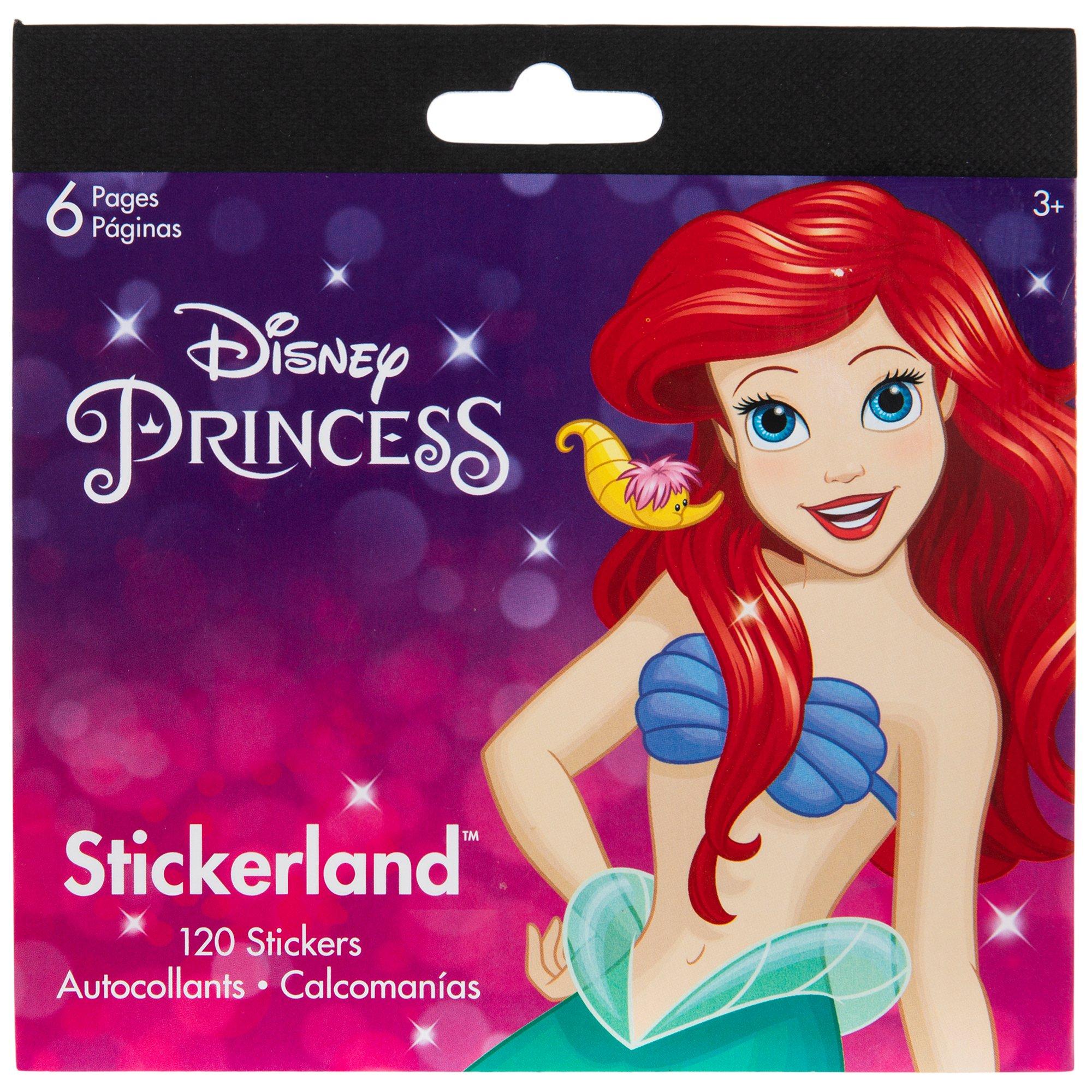 Disney Scrapbook Stickers The Little Mermaid Sebastian Flounder Ariel  Sandylion