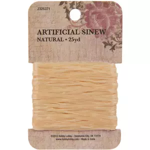 Natural Artificial Sinew, Hobby Lobby