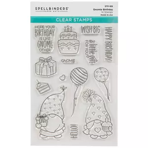 American Craft Go Now Go Collection Clear Acrylic Stamps
