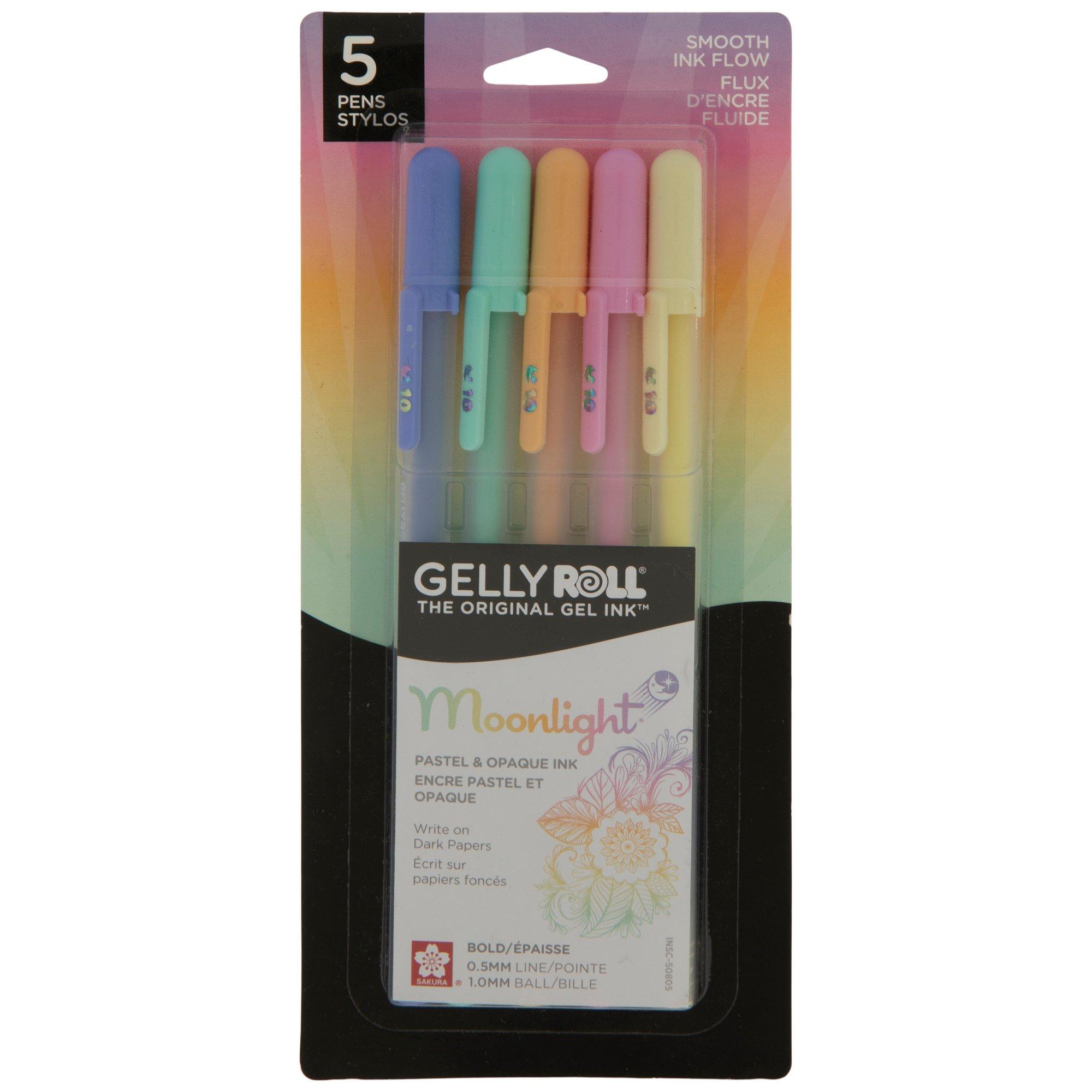 Moonlight Gelly Roll Pens 5 Piece Set Hobby Lobby 2325652   2325652 81156064 11142023 IMGSET